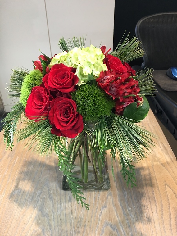 Holiday Hand Tied bouquet