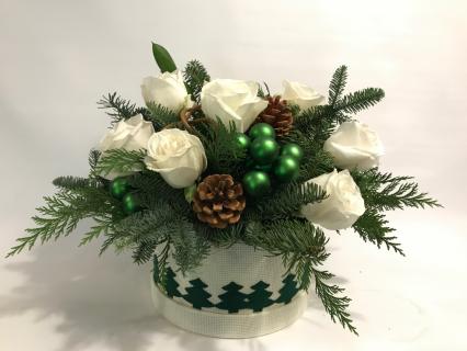 Keepsake Box- Holiday Green