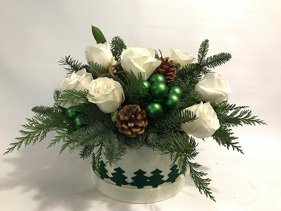 Keepsake Box- Holiday Green