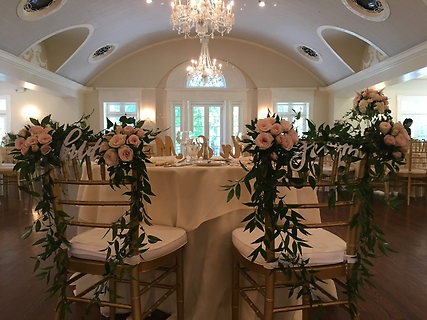 Bride/Groom Chair Decoration