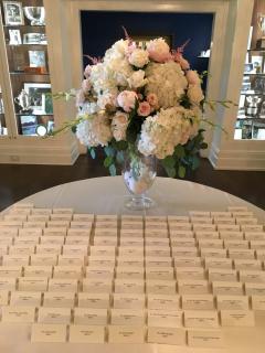 Place Card Table